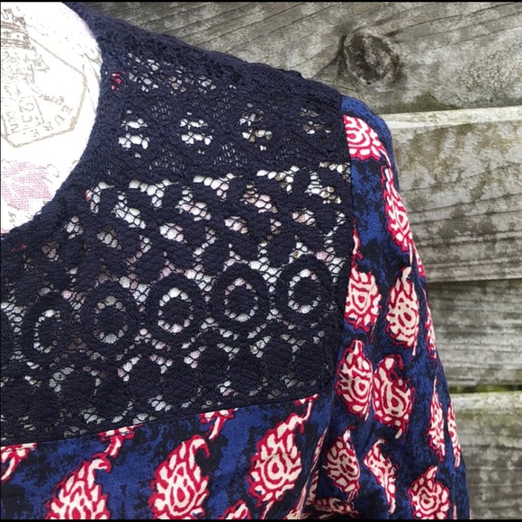 Boho Style Patterned Long Sleeve - Picture 3 of 5